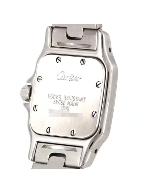 Cartier Santos Galbe SM SS Quartz Watch main image 5